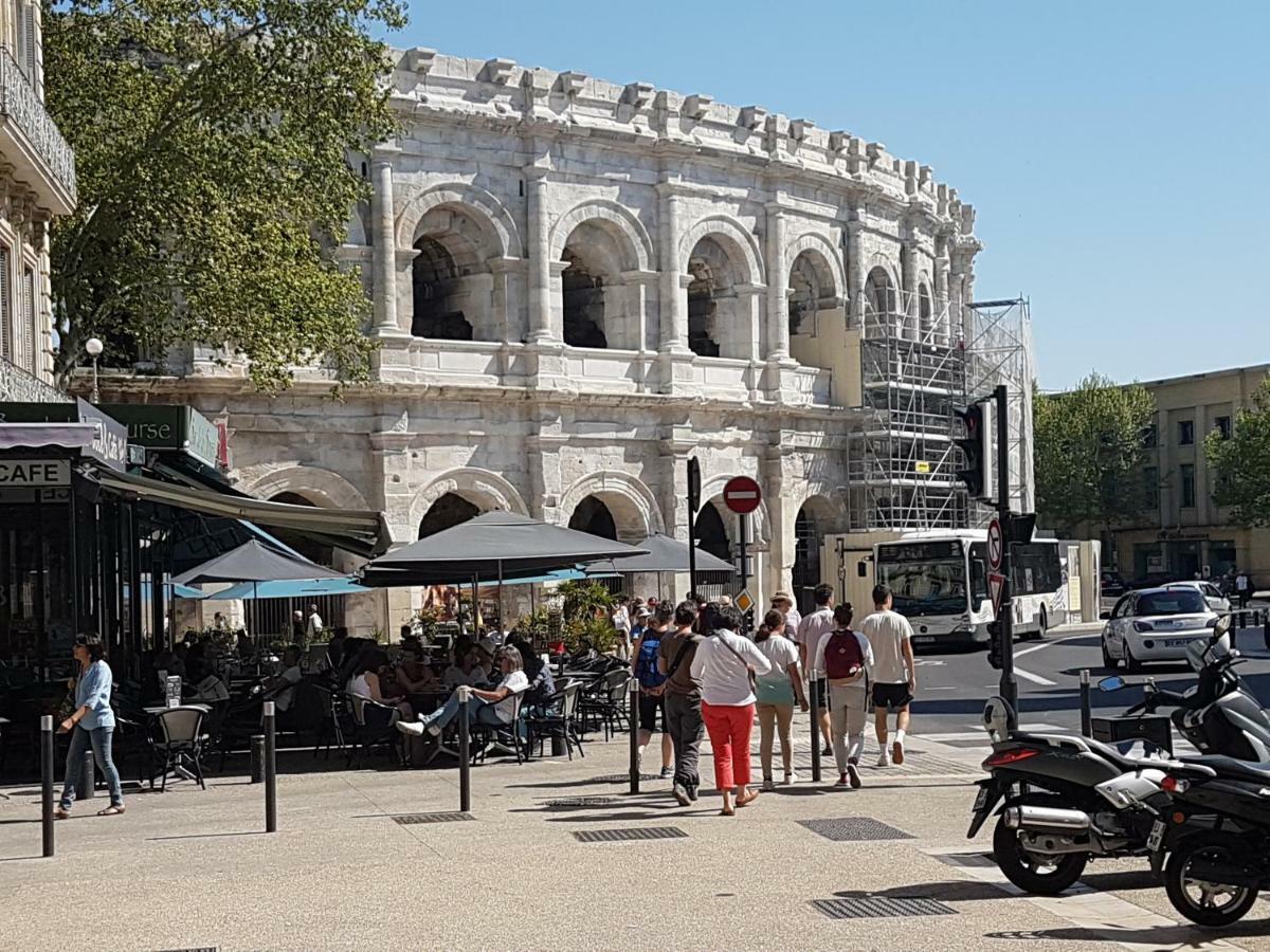 *Dolce Nimes - T2 Standing - Clim * Apartment Bagian luar foto