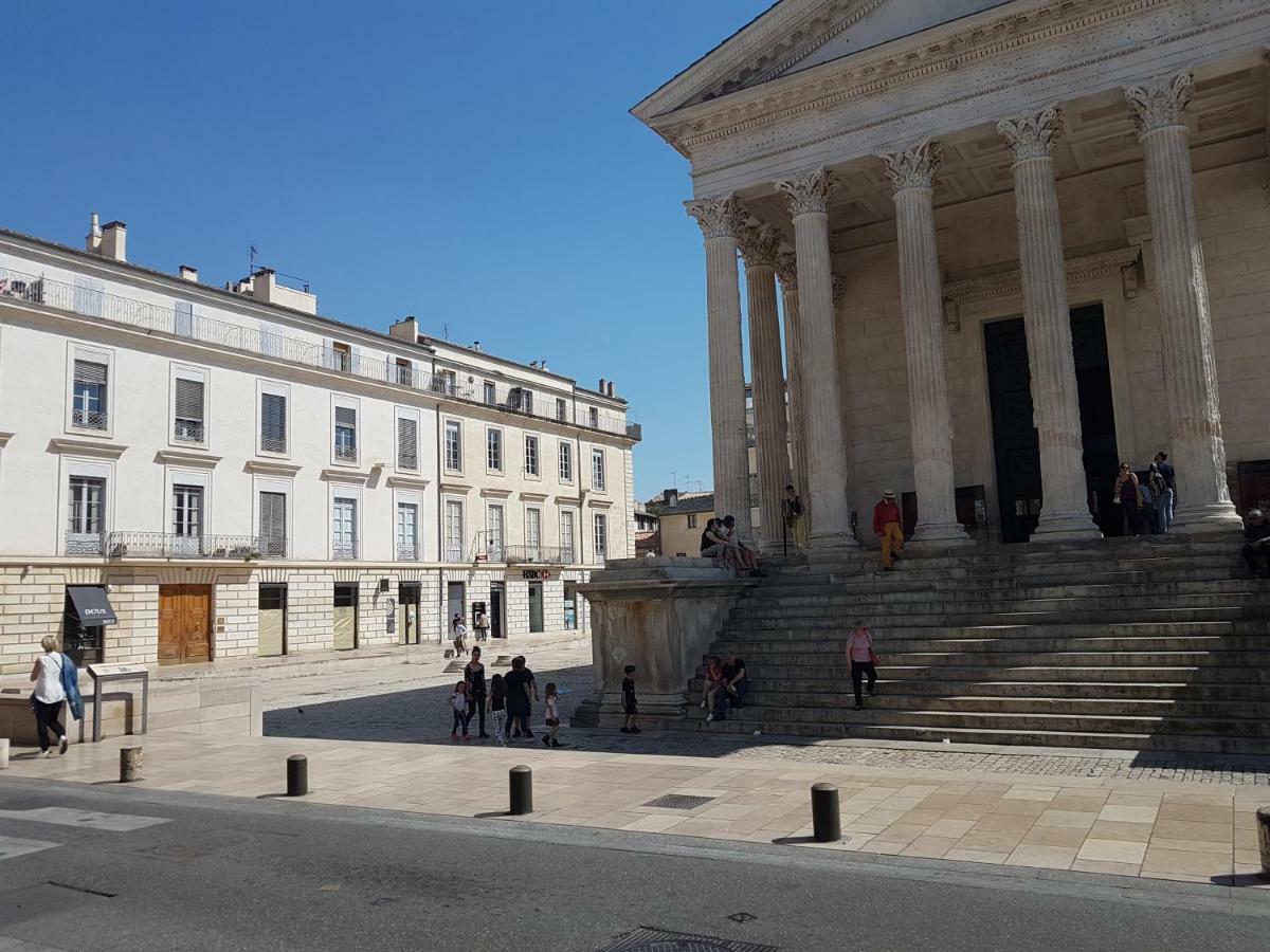 *Dolce Nimes - T2 Standing - Clim * Apartment Bagian luar foto